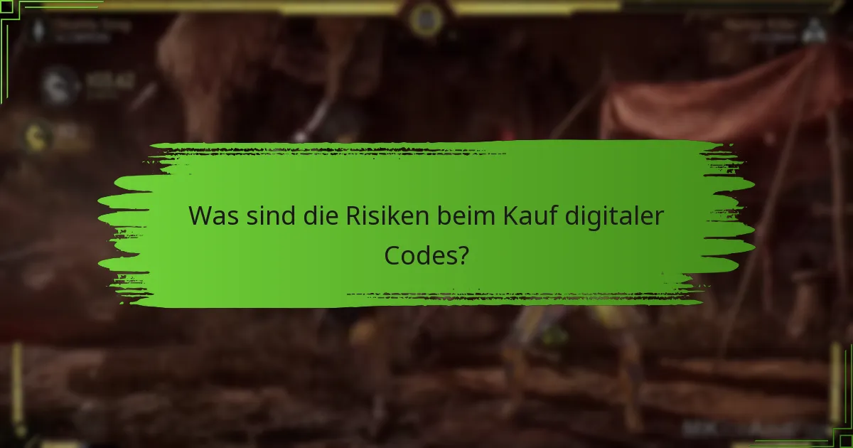 Was sind die Risiken beim Kauf digitaler Codes?